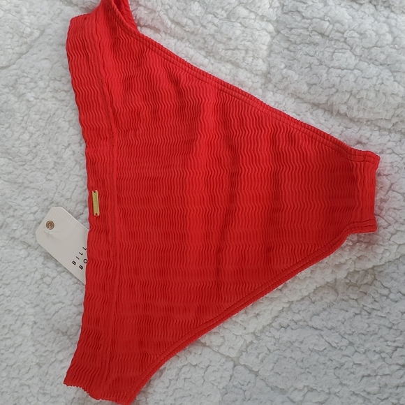 Billabong Wave Trip Maui Rider Bikini Bottoms Red - Picture 4 of 12